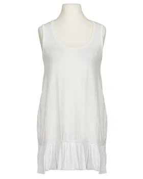 Top Baumwolle in  wei� von Hello Moda (Bild 1)