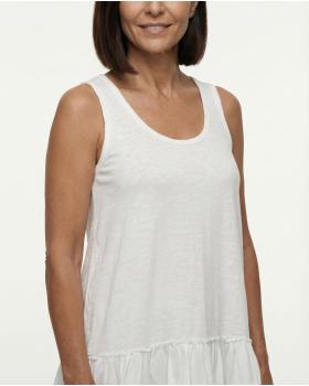 Top Baumwolle in  weiss von Hello Moda (Bild 4)