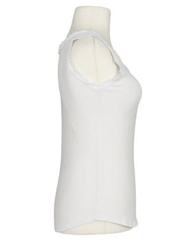 Top Baumwolle in  weiss von Moda Italia (Bild 2)