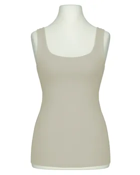 Top Viskose in  beige von Made in Italy (Bild 1)