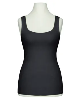 Top Viskose in  schwarz von Made in Italy (Bild 1)
