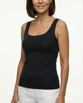 Top Viskose in  schwarz von Made in Italy (Bild 3)