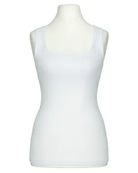 Top Viskose in  wei� von Made in Italy (Bild 1)
