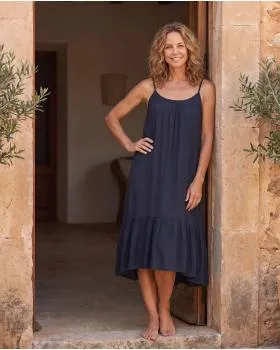 Tr�gerkleid in  schwarz von Made in Italy (Bild 6)