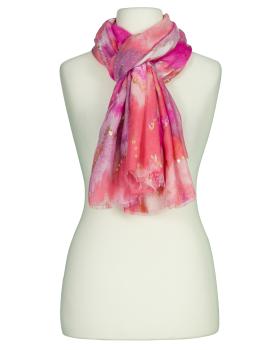Tuch mit Glanzeffekt in  pink von fashion made in italy (Bild 1)
