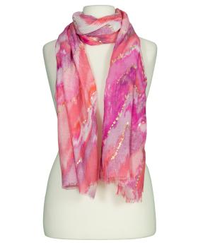 Tuch mit Glanzeffekt in  pink von fashion made in italy (Bild 2)