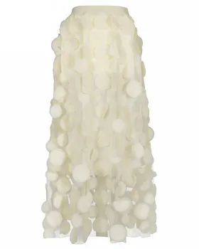 T�llrock Dots in  creme von Made in Italy (Bild 1)
