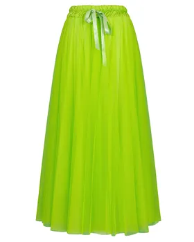 T�llrock einlagig in  apfelgr�n von Made in Italy (Bild 1)