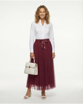 T�llrock einlagig in  bordeaux von Made in Italy (Bild 2)