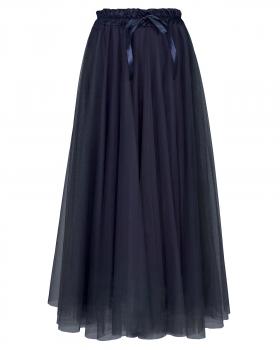 T�llrock einlagig in  dunkelblau von Made in Italy (Bild 1)