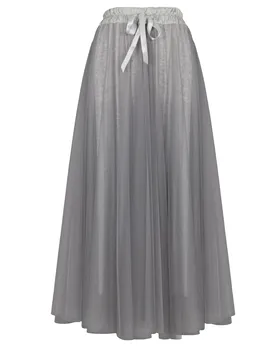 T�llrock einlagig in  grau von Made in Italy (Bild 1)
