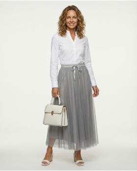 T�llrock einlagig in  grau von Made in Italy (Bild 2)