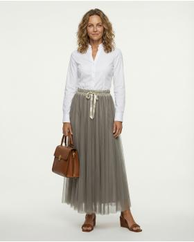 T�llrock einlagig in  hellbraun von Made in Italy (Bild 2)