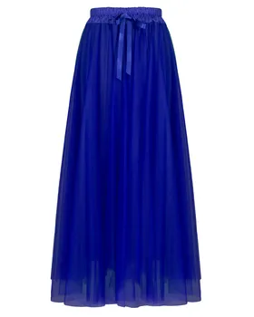 T�llrock einlagig in  royalblau von Made in Italy (Bild 1)