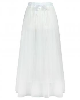 T�llrock einlagig in  wei� von Made in Italy (Bild 1)