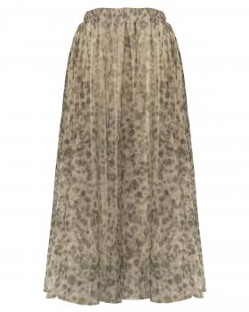 T�llrock Leo Print in  braun von Made in Italy (Bild 1)