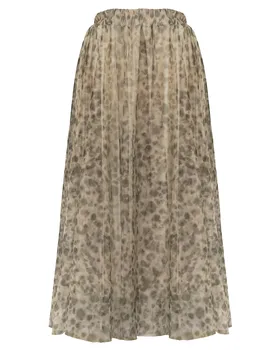 T�llrock Leo Print in  braun von Made in Italy (Bild 1)