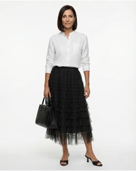 T�llrock Stufenoptik in  schwarz von Made in Italy (Bild 2)