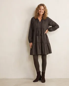 Tunika A-Linie in  braun von Selected Touch (Bild 5)