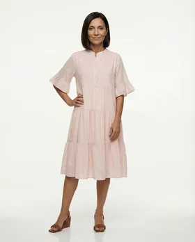 Tunika Baumwolle in  rosa von Selected Touch (Bild 3)