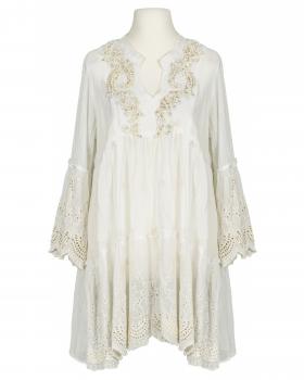 Tunika Baumwolle mit Stickerei in  ecru von Elli (Bild 1)