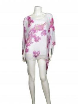 Tunika Bluse Seide in  weiss von Montan (Bild 2)