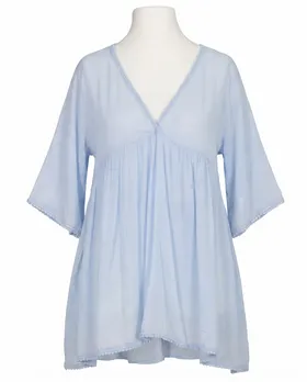 Tunika Bluse Baumwolle in  blau von Monday Afternoon (Bild 1)