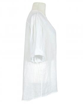 Tunika Bluse Leinen in  weiss von Puro Lino (Bild 2)