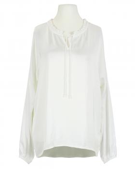 Tunika Bluse mit Seide in  cremeweiss von Selected Touch (Bild 1)