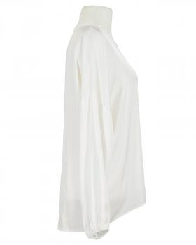 Tunika Bluse mit Seide in  cremeweiss von Selected Touch (Bild 2)