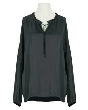 Tunika Bluse mit Seide in  schwarz von Selected Touch (Bild 1)