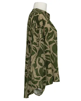 Tunika Bluse Ornamentprint in  oliv von Selected Touch (Bild 2)