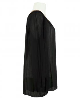Tunika Bluse Pailletten in  schwarz von ever new fashion (Bild 2)
