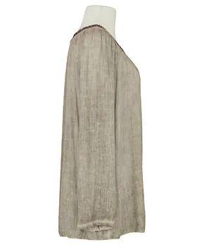 Tunika Bluse Pailletten in  taupe von ever new fashion (Bild 2)