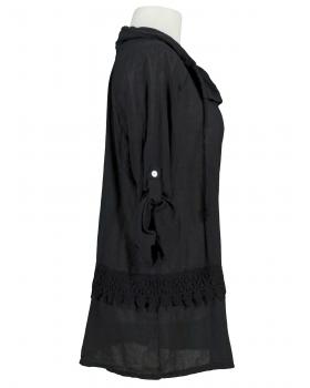 Tunika Buse mit Spitze in  schwarz von FASHION (Bild 3)