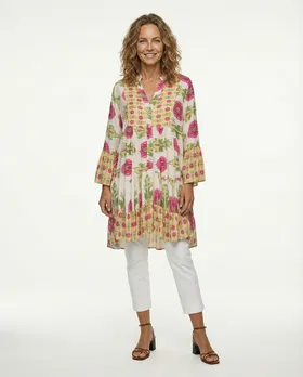 Tunika Floral in  bunt von H. Trend (Bild 3)