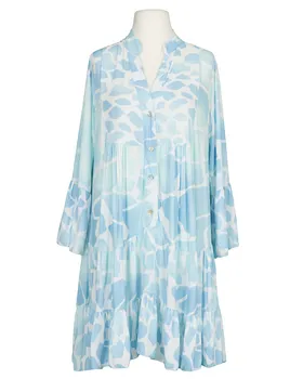 Tunika Giraffen Print in  hellblau von H. Trend (Bild 1)