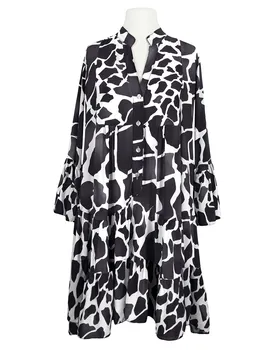 Tunika Giraffen Print in  schwarz von H. Trend (Bild 1)