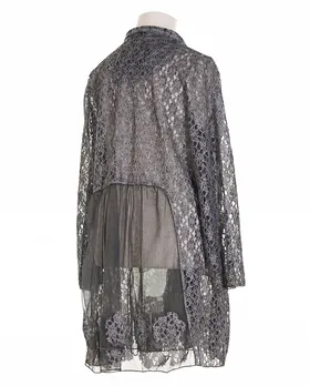 Spitzenjacke mit Seide in  grau von Manga (Bild 3)