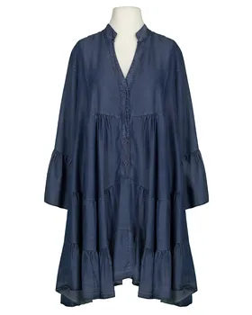Tunika Jeansoptik in  blau von Made in Italy (Bild 1)