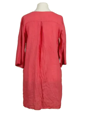 Tunika Kleid aus Leinen in  koralle von Puro Lino (Bild 2)