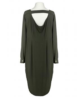 Kleid Blusenstil in  oliv von fashion made in italy (Bild 2)