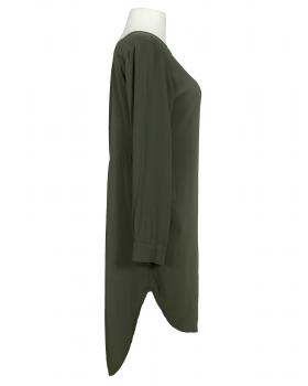 Kleid Blusenstil in  oliv von fashion made in italy (Bild 3)