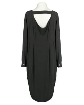 Kleid Blusenstil in  schwarz von fashion made in italy (Bild 2)