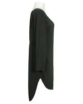 Kleid Blusenstil in  schwarz von fashion made in italy (Bild 3)