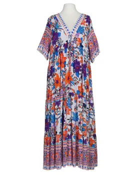 Tunika Kleid Floral in  bunt von Vincenzo Allocca (Bild 1)