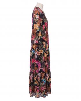 Tunika Kleid Floral in  schwarz von Selected Touch (Bild 2)