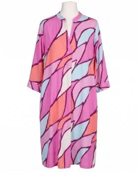 Tunika Kleid Grafikmuster in  bunt von Made in Italy (Bild 1)