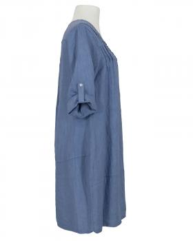 Tunika Kleid Leinen in  blau von Diana (Bild 2)