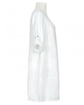 Tunika Kleid Leinen in  weiss von Diana (Bild 2)